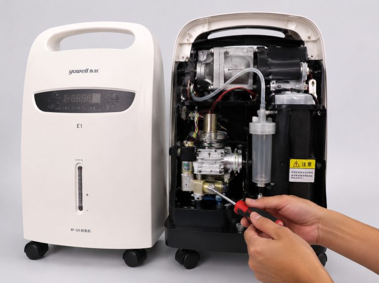 成都鱼跃制氧机E1/E2/E3/E4故障代码维修